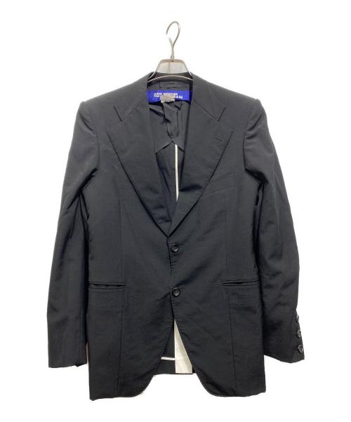 COMME des GARCONS JUNYA WATANABE MAN（コム デ ギャルソン ジュンヤ ワタナベ マン）COMME des GARCONS JUNYA WATANABE MAN (コム デ ギャルソン ジュンヤ ワタナベ マン) 襟裏チェック テーラードジャケット ブラック サイズ:Mの古着・服飾アイテム