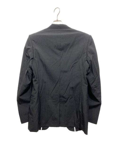 COMME des GARCONS JUNYA WATANABE MAN（コム デ ギャルソン ジュンヤ ワタナベ マン）COMME des GARCONS JUNYA WATANABE MAN (コム デ ギャルソン ジュンヤ ワタナベ マン) 襟裏チェック テーラードジャケット ブラック サイズ:Mの古着・服飾アイテム