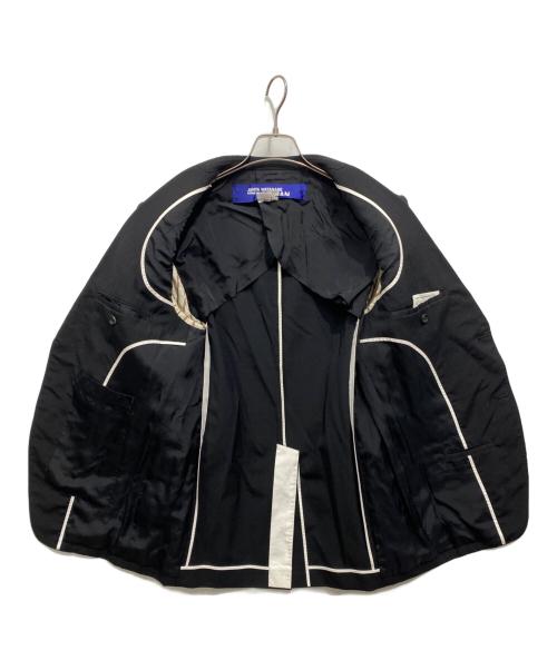 COMME des GARCONS JUNYA WATANABE MAN（コム デ ギャルソン ジュンヤ ワタナベ マン）COMME des GARCONS JUNYA WATANABE MAN (コム デ ギャルソン ジュンヤ ワタナベ マン) 襟裏チェック テーラードジャケット ブラック サイズ:Mの古着・服飾アイテム