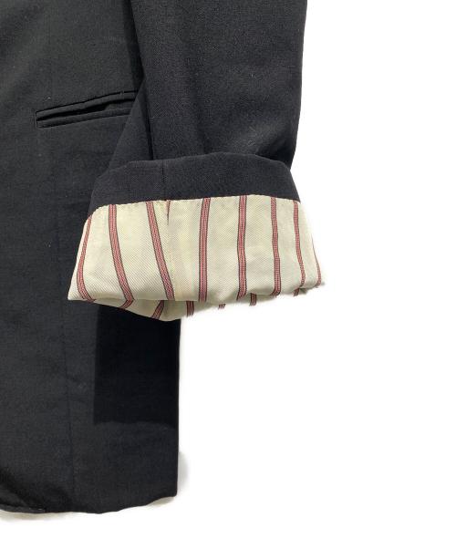 COMME des GARCONS JUNYA WATANABE MAN（コム デ ギャルソン ジュンヤ ワタナベ マン）COMME des GARCONS JUNYA WATANABE MAN (コム デ ギャルソン ジュンヤ ワタナベ マン) 襟裏チェック テーラードジャケット ブラック サイズ:Mの古着・服飾アイテム