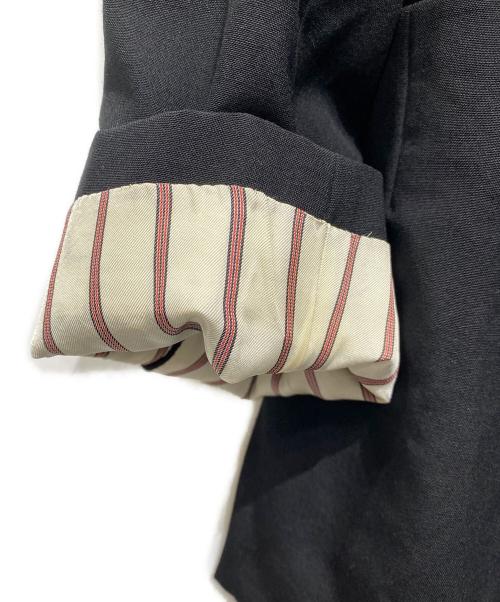 COMME des GARCONS JUNYA WATANABE MAN（コム デ ギャルソン ジュンヤ ワタナベ マン）COMME des GARCONS JUNYA WATANABE MAN (コム デ ギャルソン ジュンヤ ワタナベ マン) 襟裏チェック テーラードジャケット ブラック サイズ:Mの古着・服飾アイテム