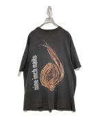 Hanesヘインズ）の古着「バンドTシャツ」｜ブラック