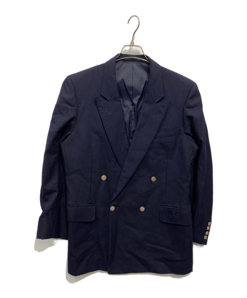 Burberry's（バーバリーズ）Burberry's (バーバリーズ) 銀釦ブレザー ダブルジャケット ネイビー サイズ:不明の古着・服飾アイテム