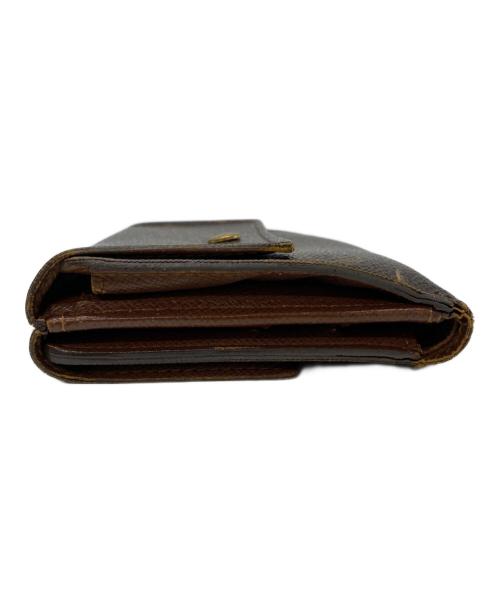 LOUIS VUITTON（ルイ ヴィトン）LOUIS VUITTON (ルイ ヴィトン) 3つ折り財布 ブラウンの古着・服飾アイテム