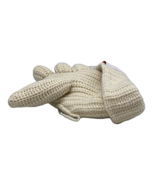 CHARLES JEFFREY LOVERBOY（チャールズ ジェフリー ラバーボーイ）CHARLES JEFFREY LOVERBOY (チャールズ ジェフリー ラバーボーイ) CHUNKY DRAGON BEANIE ニット帽 ホワイト サイズ:SIZE FREEの古着・服飾アイテム