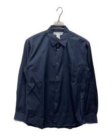 COMME des GARCONS SHIRT（コムデギャルソンシャツ）の古着「FOREVER コットンポプリンシャツ」｜ネイビー