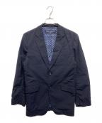 COMME des GARCONS HOMMEコムデギャルソン オム）の古着「裏ドット 2Bジャケット」｜ブラック