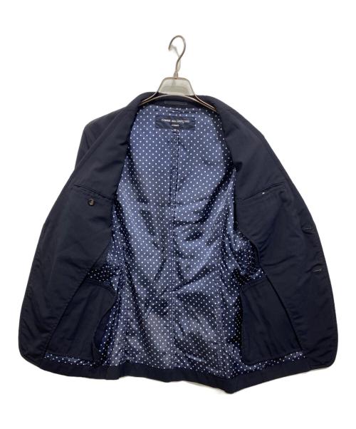 COMME des GARCONS HOMME（コムデギャルソン オム）COMME des GARCONS HOMME (コムデギャルソン オム) 裏ドット 2Bジャケット ブラック サイズ:XSの古着・服飾アイテム