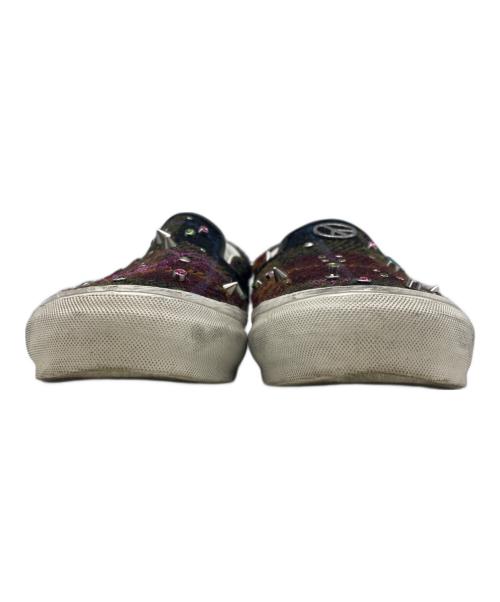 VANS（ヴァンズ）VANS (ヴァンズ) Harris Tweed (ハリスツイード) LX Classic Slip-On 98 ブラウン サイズ:26.5㎝の古着・服飾アイテム