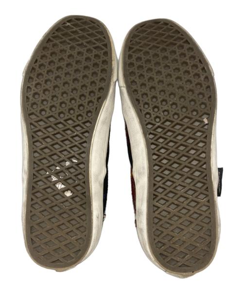 VANS（ヴァンズ）VANS (ヴァンズ) Harris Tweed (ハリスツイード) LX Classic Slip-On 98 ブラウン サイズ:26.5㎝の古着・服飾アイテム