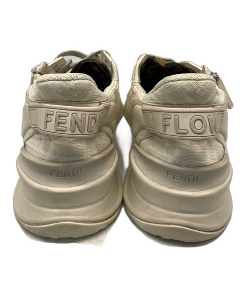 FENDI（フェンディ）FENDI (フェンディ) FLOW ローカットスニーカー ベージュ サイズ:7の古着・服飾アイテム