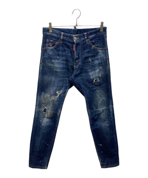 DSQUARED2（ディースクエアード）DSQUARED2 (ディースクエアード) Cool Guy Jean デニムパンツ インディゴ サイズ:44の古着・服飾アイテム