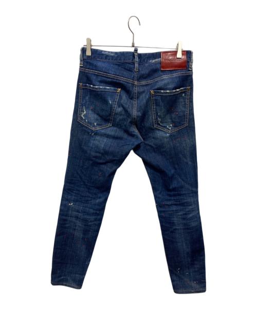 DSQUARED2（ディースクエアード）DSQUARED2 (ディースクエアード) Cool Guy Jean デニムパンツ インディゴ サイズ:44の古着・服飾アイテム