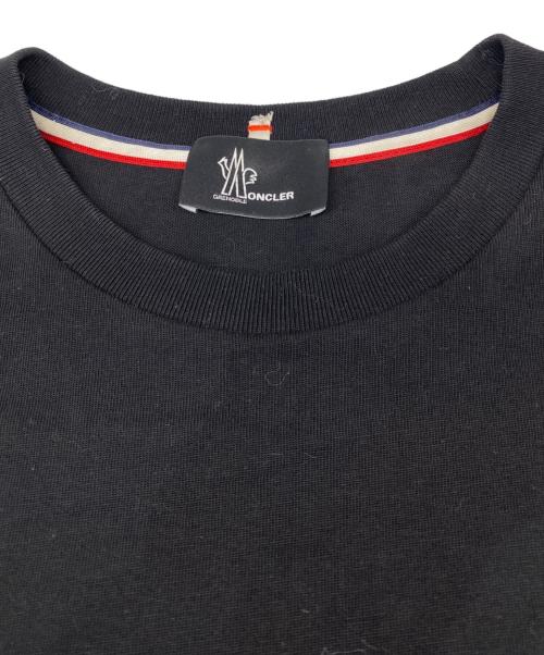 MONCLER（モンクレール）MONCLER (モンクレール) GRENOBLE T-SHIRT MANICA CORTA ブラック サイズ:Mの古着・服飾アイテム