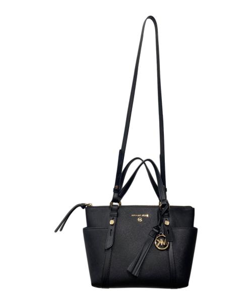 MICHAEL KORS（マイケルコース）MICHAEL KORS (マイケルコース) サリバン スモール コンバーチブル トート ブラックの古着・服飾アイテム