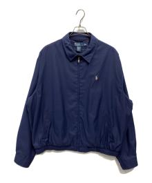 POLO RALPH LAUREN（ポロ・ラルフローレン）の古着「スイングトップ」｜ネイビー