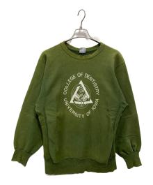 Champion REVERSE WEAVE（チャンピオン リバース ウィーブ）の古着「90s ロゴスウェット」｜グレー