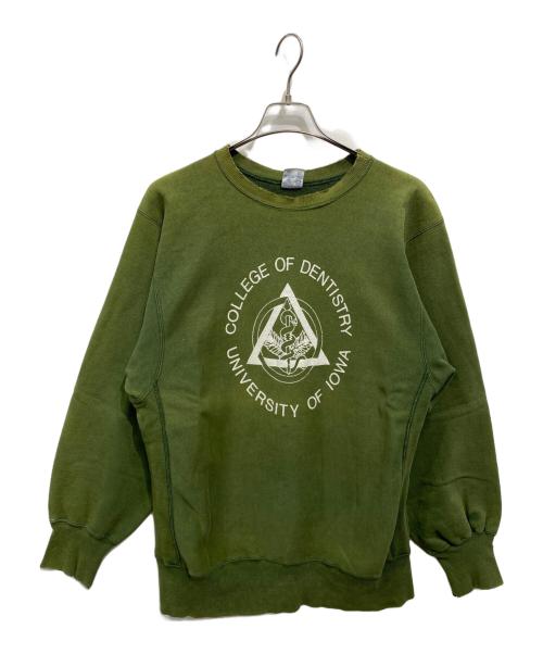 Champion REVERSE WEAVE（チャンピオン リバース ウィーブ）Champion REVERSE WEAVE (チャンピオン リバース ウィーブ) 90s ロゴスウェット グレー サイズ:XLの古着・服飾アイテム