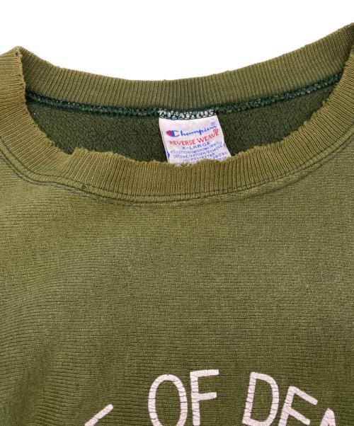 Champion REVERSE WEAVE（チャンピオン リバース ウィーブ）Champion REVERSE WEAVE (チャンピオン リバース ウィーブ) 90s ロゴスウェット グレー サイズ:XLの古着・服飾アイテム