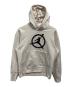 OFFWHITE（オフホワイト）の古着「AS M J OW HOODIE」｜ベージュ