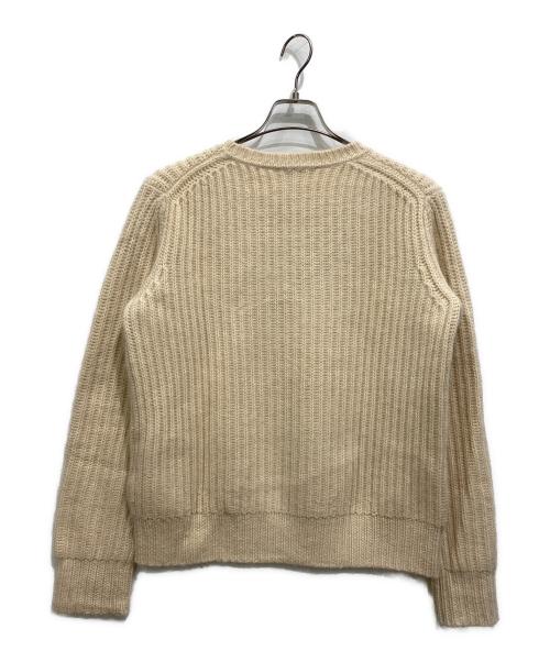 Acne studios（アクネ ストゥディオズ）Acne studios (アクネ ストゥディオズ) RAKEL RIB PAW13 アンゴラ混ニット アイボリー サイズ:XSの古着・服飾アイテム