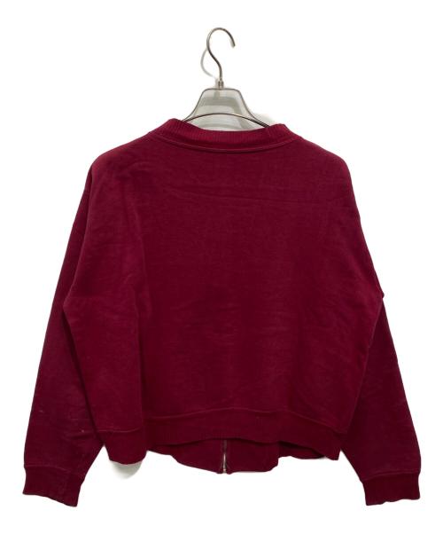 akom（アコム）akom (アコム) 50’s ジップアップスウェット レッド サイズ:XLの古着・服飾アイテム