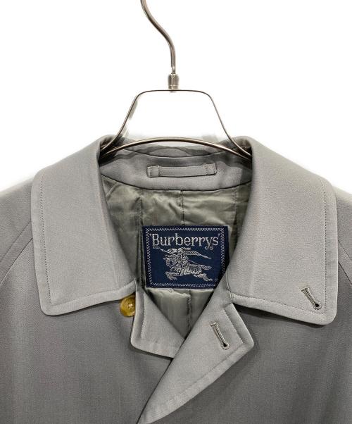 Burberry's（バーバリーズ）Burberry's (バーバリーズ) 裏地ノヴァチェックステンカラーコート グリーン サイズ:170の古着・服飾アイテム