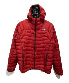 THE NORTH FACE（ザ ノース フェイス）の古着「サンダーフーディ ダウンジャケット」｜レッド