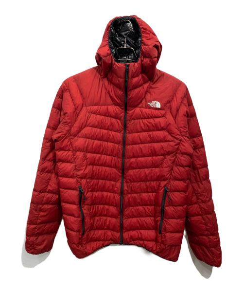 THE NORTH FACE（ザ ノース フェイス）THE NORTH FACE (ザ ノース フェイス) サンダーフーディ ダウンジャケット レッド サイズ:Lの古着・服飾アイテム