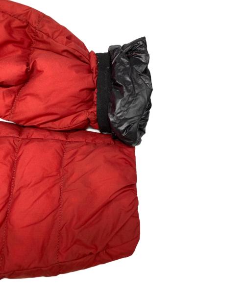 THE NORTH FACE（ザ ノース フェイス）THE NORTH FACE (ザ ノース フェイス) サンダーフーディ ダウンジャケット レッド サイズ:Lの古着・服飾アイテム