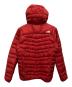 THE NORTH FACE (ザ ノース フェイス) サンダーフーディ ダウンジャケット レッド サイズ:L：13000円