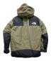 THE NORTH FACE (ザ ノース フェイス) マウンテンダウンジャケット ブラック×グリーン サイズ:M：25000円