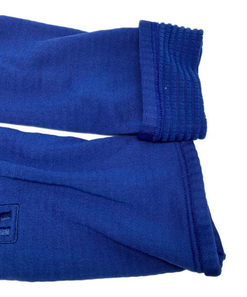 Patagonia（パタゴニア）Patagonia (パタゴニア) メンズ・R1 プルオーバー・フーディ ブルー×ブラック サイズ:Lの古着・服飾アイテム