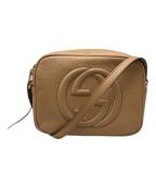 GUCCIグッチ）の古着「ソーホー ディスコ ショルダーバッグ」｜ベージュ