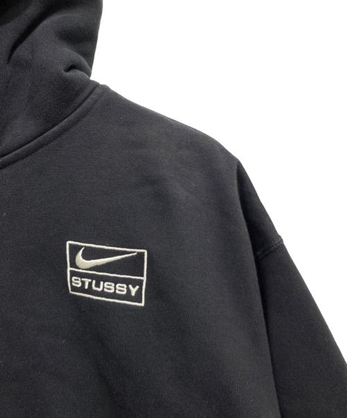 stussy（ステューシー）stussy (ステューシー) NIKE (ナイキ) 22SS NRG WASHED HOODIE ブラック サイズ:Mの古着・服飾アイテム