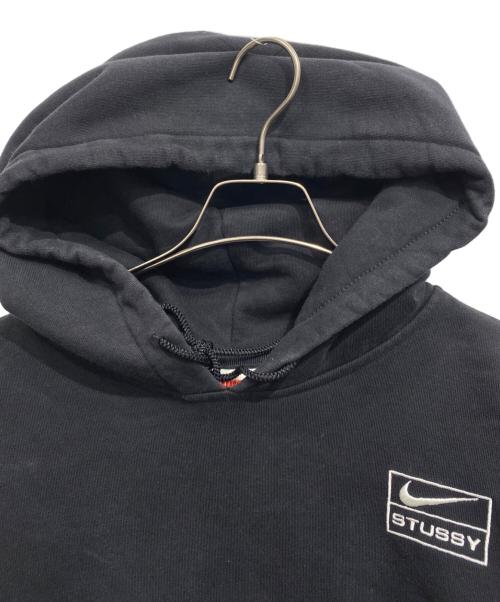 stussy（ステューシー）stussy (ステューシー) NIKE (ナイキ) 22SS NRG WASHED HOODIE ブラック サイズ:Mの古着・服飾アイテム