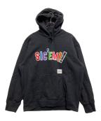 SUPREME×WTAPSシュプリーム×ダブルタップス）の古着「21AW Sicem! Hooded Sweatshirt」｜ブラック