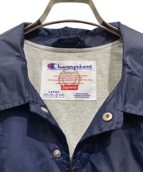 SUPREME（シュプリーム）SUPREME (シュプリーム) Champion (チャンピオン) 24ss Supreme Champion Coaches Jacket ネイビー サイズ:Lの古着・服飾アイテム