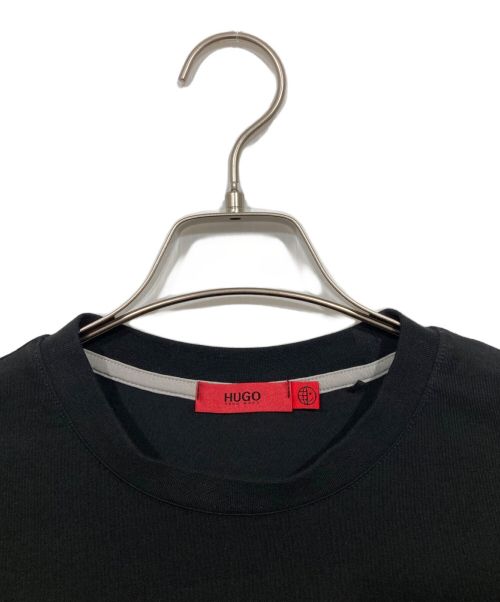 HUGO BOSS（ヒューゴ ボス）HUGO BOSS (ヒューゴ ボス) プリントTシャツ ブラック サイズ:Sの古着・服飾アイテム