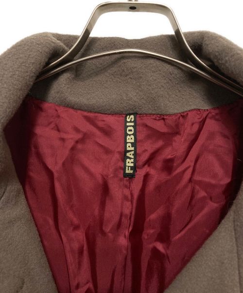 FRAPBOIS（フラボア）FRAPBOIS (フラボア) エクセレコート ブラウンの古着・服飾アイテム