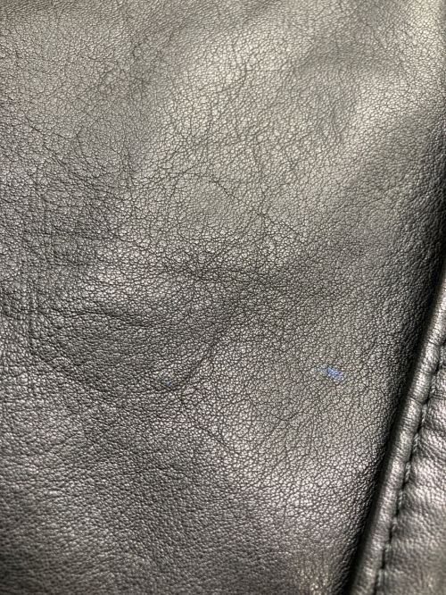 COACH（コーチ）COACH (コーチ) レザーカーコート ブラック サイズ:Sの古着・服飾アイテム