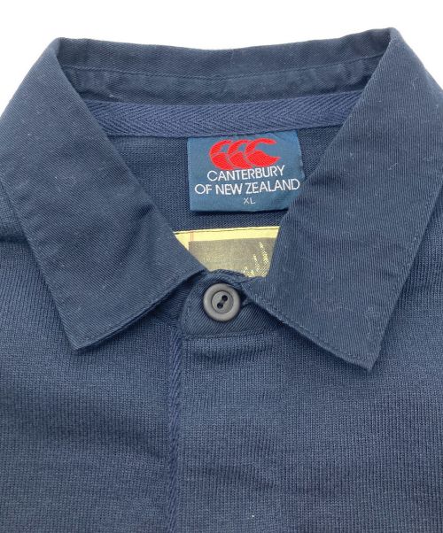 CANTERBURY OF NEWZEALAND（カンターベリーオブニュージーランド）CANTERBURY OF NEWZEALAND (カンターベリーオブニュージーランド) SSZ (エスエスズィー) ラグビージャージ ネイビー サイズ:XLの古着・服飾アイテム