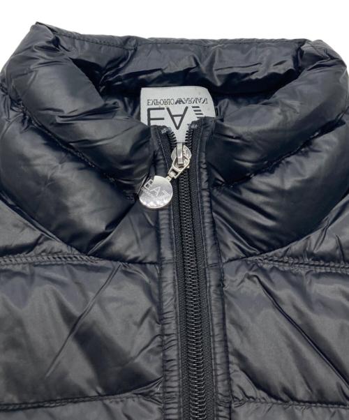 EA7（イーエーセブン）EA7 (イーエーセブン) ライトダウンジャケット ブラック サイズ:Mの古着・服飾アイテム