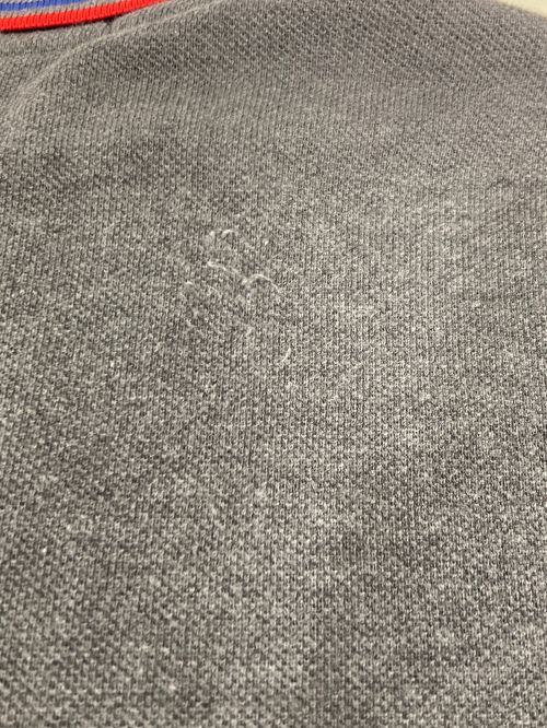 FRED PERRY（フレッドペリー）FRED PERRY (フレッドペリー) ポロシャツ グレー サイズ:Sの古着・服飾アイテム