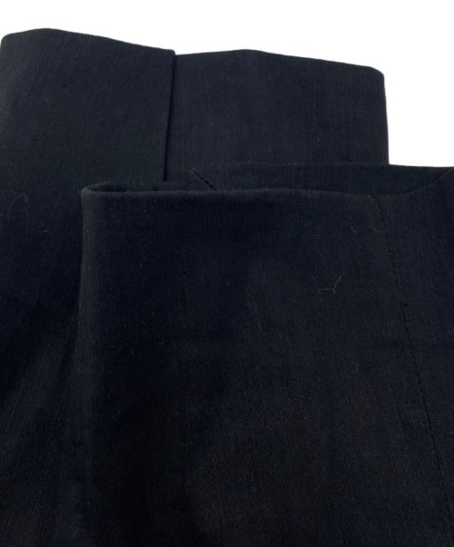 1er Arrondissement（プルミエ アロンディスモン）1er Arrondissement (プルミエ アロンディスモン) リネンテーラードジャケット ブラック サイズ:Mの古着・服飾アイテム