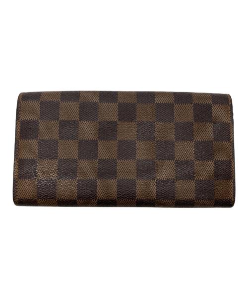 LOUIS VUITTON（ルイ ヴィトン）LOUIS VUITTON (ルイ ヴィトン) ポルトフォイユ・サラ ブラウンの古着・服飾アイテム