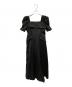 HER LIP TO（ハーリップトゥ）の古着「Troncais Puff Sleeve Dress / ドレス」｜ブラック