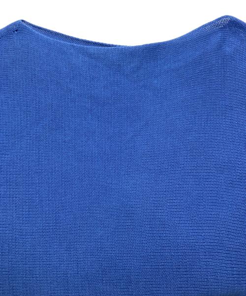 IENA（イエナ）IENA (イエナ) コットンギマポンチョプルオーバー ブルー サイズ:FREEの古着・服飾アイテム