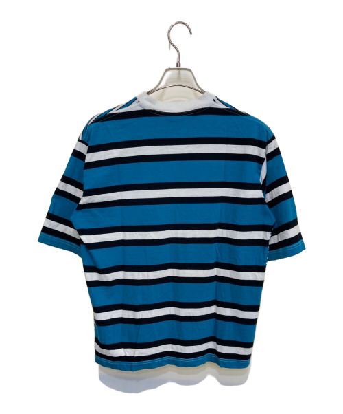MARNI（マルニ）MARNI (マルニ) ボーダーTシャツ ブルー サイズ:SIZE48の古着・服飾アイテム