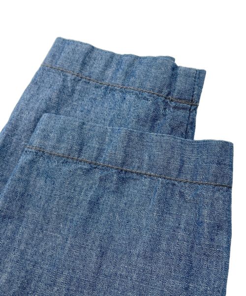 KENZO（ケンゾー）KENZO (ケンゾー) 刺繍ロゴデニムシャツ インディゴ サイズ:ｓの古着・服飾アイテム